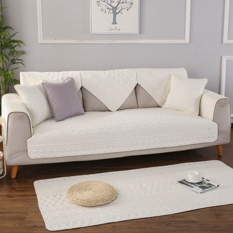 Anti-Slip Sectional Couch Cover,  Thicken Sofa Slipcover