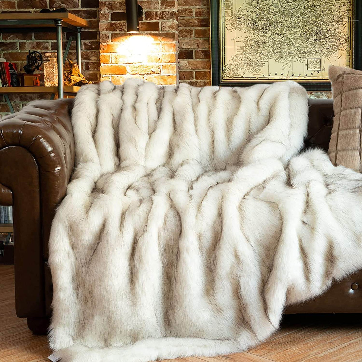 Long Hair Faux Fur Throw Blanket – sweaterpicks