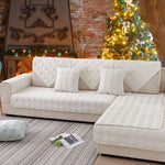 Velvet Sectional Sofa Covers , Furniture Protector