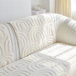 Soft Plush Couch Cover,Thick Warm Sectional Sofa Covers
