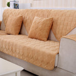 Velvet Sectional Sofa Covers , Furniture Protector