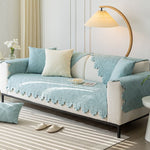 Cotton Couch Covers for Dogs, Washable Non Slip Sofa Seat Cushion Protector, Quilted Breathable Soft Mat for Living Room