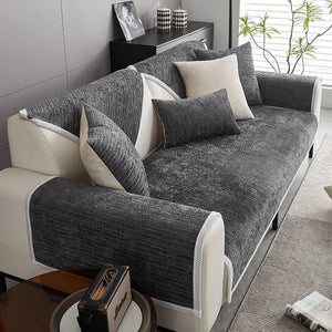 Pet Proof Sofa Cover, Waterproof & Scratch Resistant Couch Protector for Dogs Cats, Non-Slip Chenille Fabric ﻿ ﻿