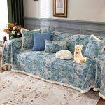 Thick Knitted Sofa Covers Slipcovers Bohemian Couch Cover Blanket Art Universal Sofa Slipcover Couch Cover ﻿