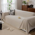 Sofa Covers for 3 Cushion Couch Sectional Couch Cover L Shape Furniture Cover with Tassel