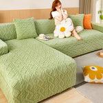Wear-Resistant Universal Jacquard Sofa Cover,Anti-Slip Soft Thickened Dogs Slipcovers Washable