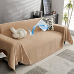 Durable Minimalist Waterproof Sofa Covers,Leakproof Sectional Couch Covers Sofa Slipcovers for Pets,Water Resistant Non-Slip Furniture Protector for 3 Cushion Couch Home Decor ﻿