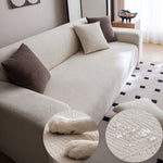 Luxurious Soft Sofa Cover, Stain-Resistant & Machine Washable Couch Protector, Form-Fitting Stretch Slipcover for Couches