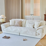 Plush Warm Sofa Couch Cover, Washable Couch Covers, Non Slip Sectional Sofa Slipcover ﻿