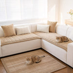 Ultrathick Minimal Style Sofa Seat Covers | Couch Protector Mat Pad for Dogs