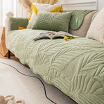 Cotton Couch Covers for Dogs, Washable Non Slip Sofa Seat Cushion Protector, Quilted Breathable Soft Mat for Living Room