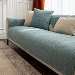 Linen Sofa Protector Cover for Pets, Sectional Sofa Cover