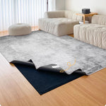 Dual Layer Felt Printed Stain Resistant Washable Area Rug