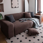 Luxurious Soft Sofa Cover, Stain-Resistant & Machine Washable Couch Protector, Form-Fitting Stretch Slipcover for Couches