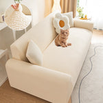 Stretch Sofa Cover - Washable Slipcover for Couch, Non-Slip Elastic Furniture Protector - Pet & Kid-Friendly