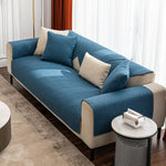 Linen Sofa Protector Cover for Pets, Sectional Sofa Cover