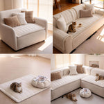 Ultrathick Minimal Style Sofa Seat Covers | Couch Protector Mat Pad for Dogs