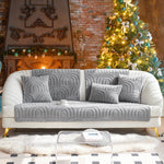 Soft Plush Couch Cover,Thick Warm Sectional Sofa Covers