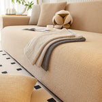 Stretch Linen Sofa Covers - Anti Slip Couch Slipcover