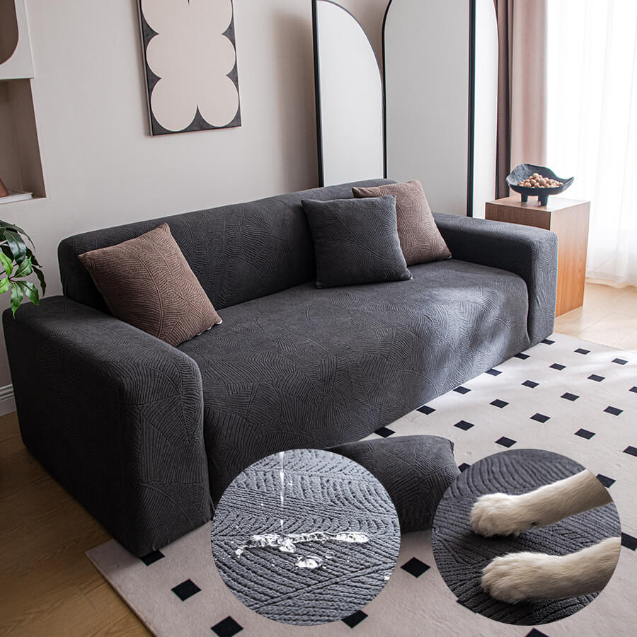 Luxurious Soft Sofa Cover, Stain-Resistant Machine Washable