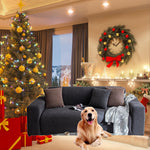Luxurious Soft Sofa Cover, Stain-Resistant & Machine Washable Couch Protector, Form-Fitting Stretch Slipcover for Couches