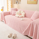 Soft Plush Couch Cover Sectional Sofa Covers L Shape Couch Cover Sofa Throw Cover