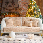 Soft Plush Couch Cover,Thick Warm Sectional Sofa Covers