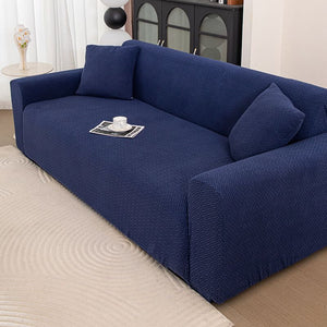 Stretch Sofa Cover - Washable Slipcover for Couch, Non-Slip Elastic Furniture Protector - Pet & Kid-Friendly