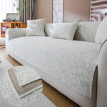 Velvet Plush Sectional Couch Cover, Anti-Slip Sofa Slipcover for Pets Kids - Furniture Protector Sofa Covers for 3 Cushion Couch Loveseat Recliner L Shaped Armrest Backrest (Only 1 Piece)