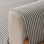 Striped cotton linen Sectional Couch Covers