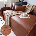 Waterproof Couch Cover for Leather Couch, Soft Sofa Covers with Leather