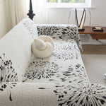 Soft Stylish Tassel Sofa Cover Couch Cover L Shape ,Pet Scratch Couch Protector for Loveseat Chair Futon