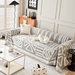 Sofa Covers for Sectional Sofa Boho Couch Cover for Dogs Throw Couch Cover with Tassel L Shaped Cover Washable Couch Protector ﻿