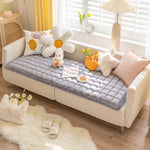 Funny Couch Cover Magic Sofa Cotton Protective Couch Cover Large Plaid Square Pet Mat Bed Couch Cover