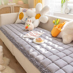 Funny Couch Cover Magic Sofa Cotton Protective Couch Cover Large Plaid Square Pet Mat Bed Couch Cover