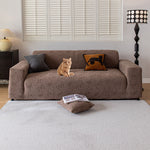 Washable Stretch Soft Sofa Cushion Covers L Shape Sofa Slipcovers Anti Slip Furniture Decor Protector for Pets  ﻿