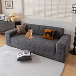 Washable Stretch Soft Sofa Cushion Covers L Shape Sofa Slipcovers Anti Slip Furniture Decor Protector for Pets  ﻿