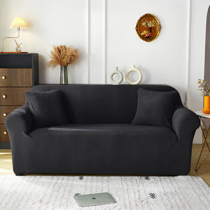 Stretch Sofa Cover - Washable Slipcover for Couch, Non-Slip Elastic Furniture Protector - Pet & Kid-Friendly