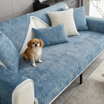 Pet Proof Sofa Cover, Waterproof & Scratch Resistant Couch Protector for Dogs Cats, Non-Slip Chenille Fabric ﻿ ﻿