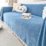 Vintage Couch Cover for Dogs Couch Cushion Covers with Tassel