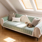 Ultrathick Minimal Style Sofa Seat Covers | Couch Protector Mat Pad for Dogs