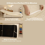 Premium Stretch Sofa Cover Washable Pet Friendly Non Slip Couch Slipcover