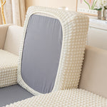 Stretch Washable Sectional Slipcovers - Non Slip L Shaped Sofa Cover with Soft Fabric, Furniture Protector