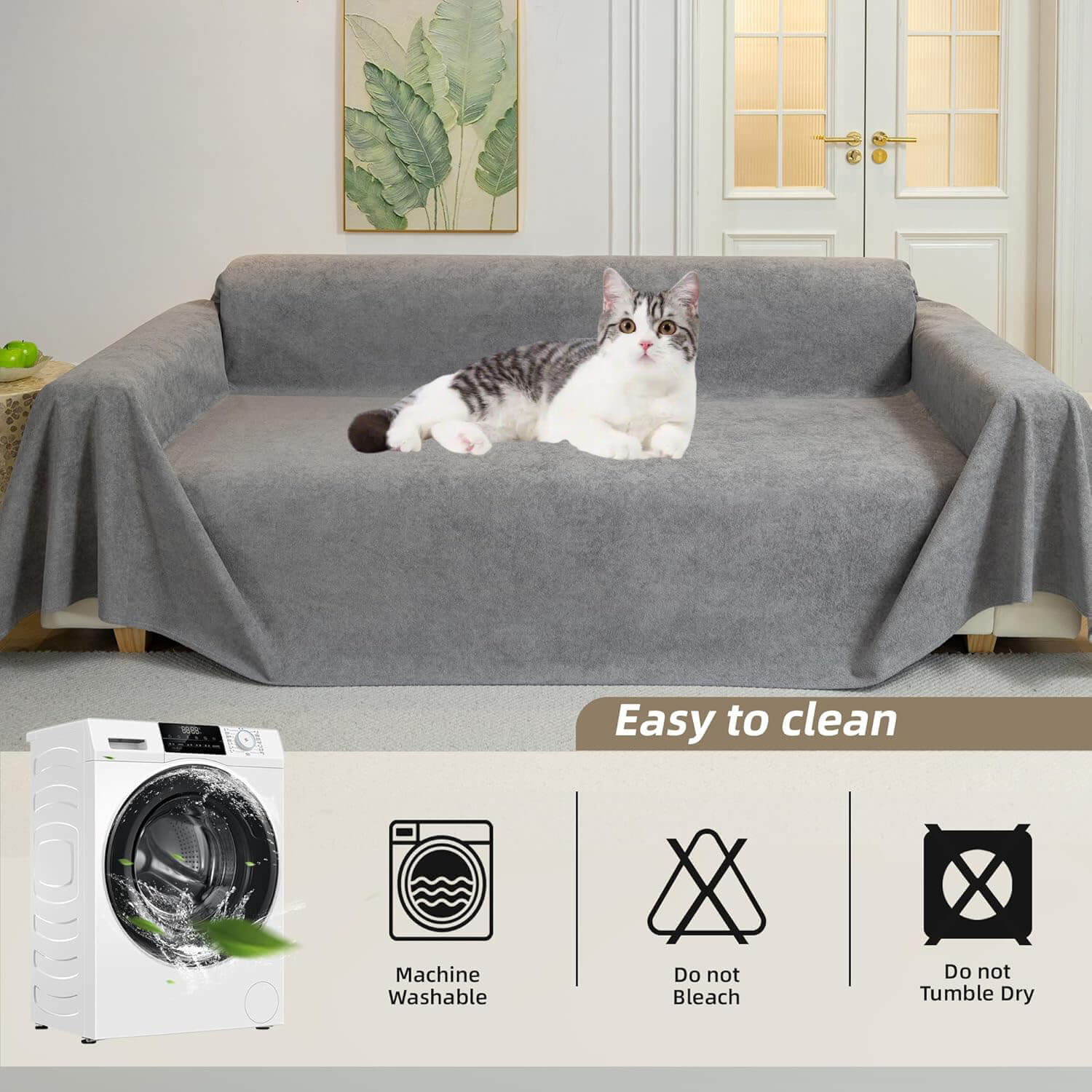 Waterproof Sofa Covers for Dogs Cats Home pet Couch Protector , Blanket Couch Cover