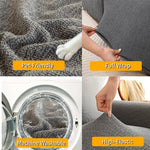 Stretch Linen Sofa Covers - Anti Slip Couch Slipcover