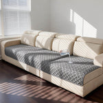 Waterproof Non-Slip Couch Cover for Dogs Washable,Fuzzy Pet Couch Covers for Sofa