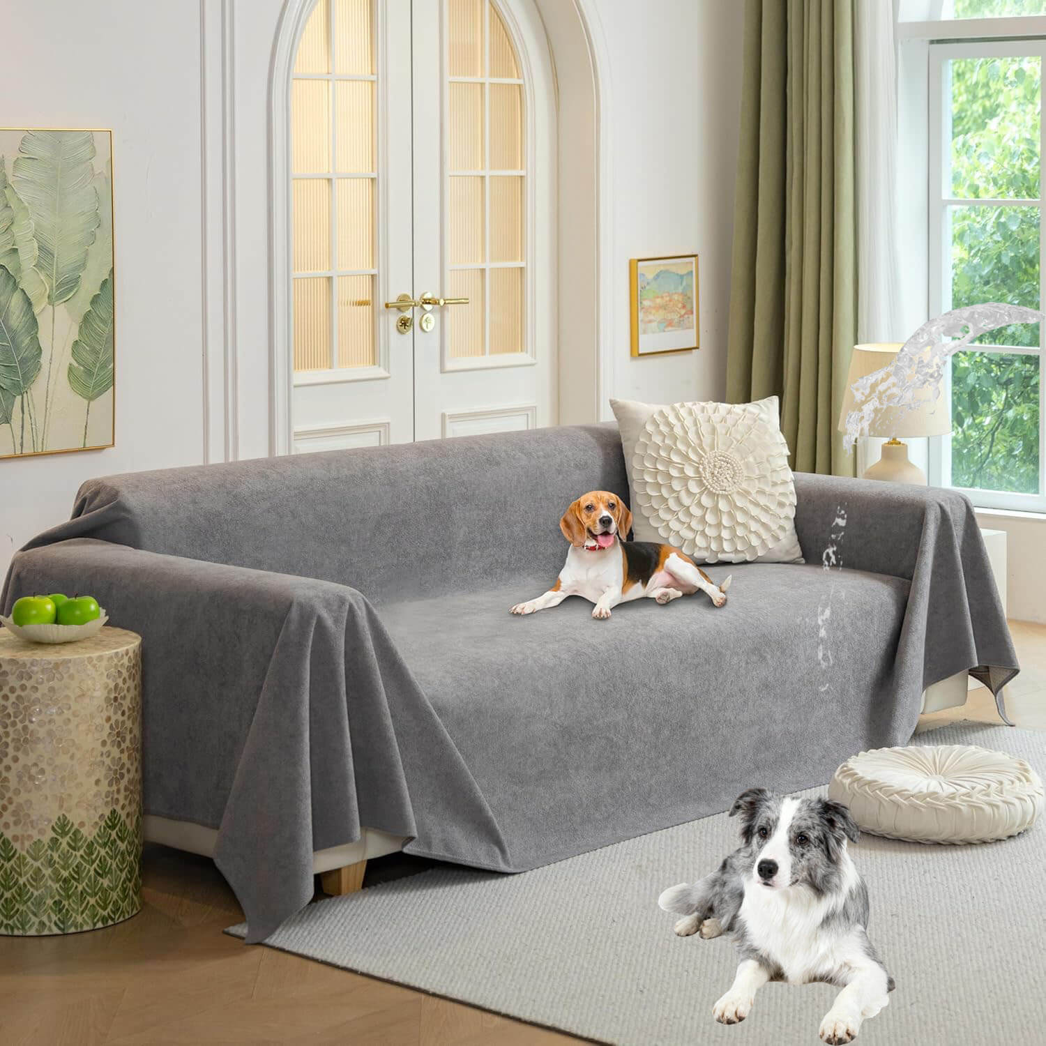 Waterproof Sofa Covers for Dogs Cats Home pet Couch Protector , Blanket Couch Cover