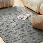 Soft Faux Fur Machine Washable Area Rug Living Room Large Rugs