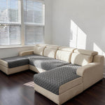 Waterproof Non-Slip Couch Cover for Dogs Washable,Fuzzy Pet Couch Covers for Sofa