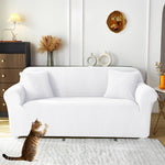 Stretch Sofa Cover - Washable Slipcover for Couch, Non-Slip Elastic Furniture Protector - Pet & Kid-Friendly